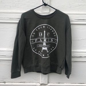 Primark Paris Graphic Sweatshirt